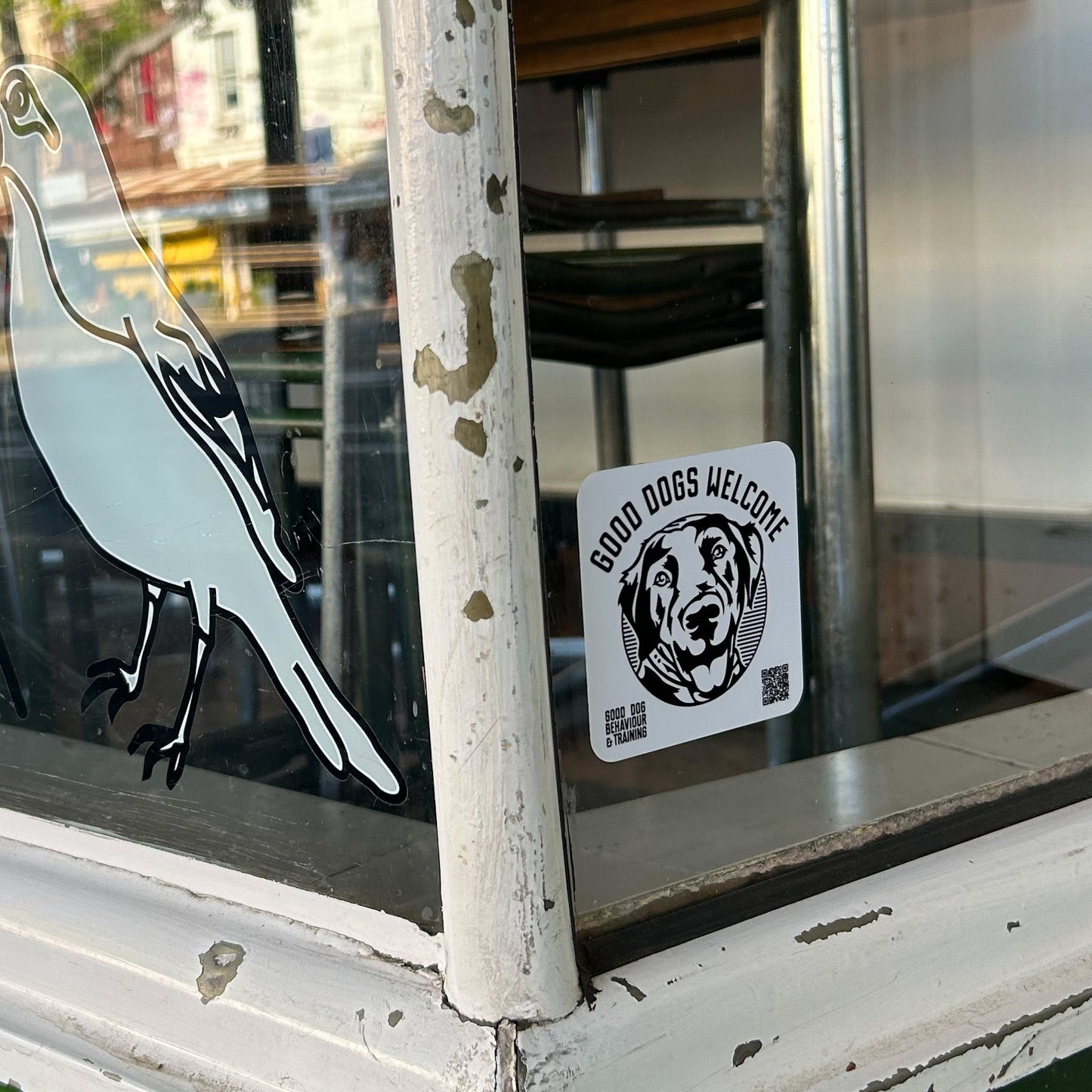Good Dogs Welcome Sticker